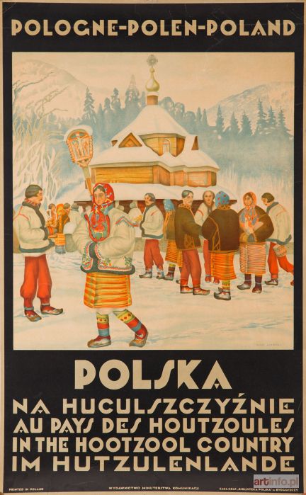 JAROCKI Władysław | Plakat Polska na Huculszczyźnie, circa 1926 r.