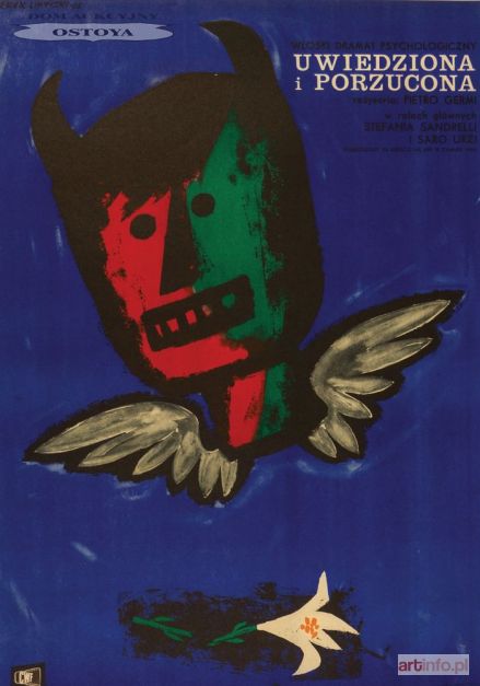 LIPIŃSKI Eryk | Plakat do filmu UWIEDZIONA I PORZUCONA, 1965