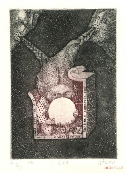 EIDRIGEVICIUS Stasys | Exlibris Grazinos Didelytes (1976)