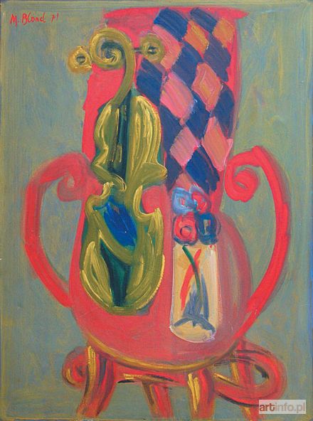 BLOND Maurice (Blumenkranc) | Nature morte au violon (1971)