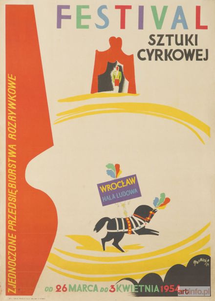 GRONOWSKI Tadeusz | Festiwal sztuki cyrkowej, 1954 r.