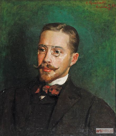 MROCZKOWSKI Aleksander | Portret mężczyzny, 1903