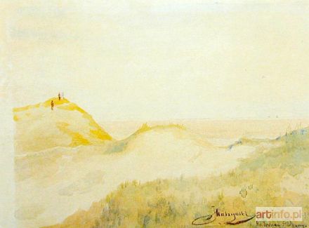 MASZYŃSKI Julian | ZAMGLONE DIUNY, 1896