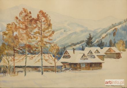 FILIPKIEWICZ Stefan | Widok na Świnice z Bystrego, 1928 r.