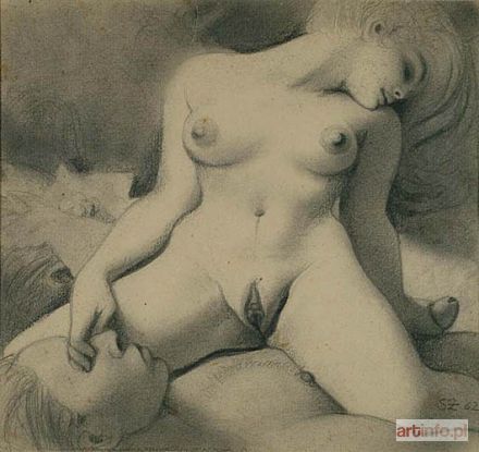 ŻECHOWSKI Stefan | SCENA EROTYCZNA, 1962