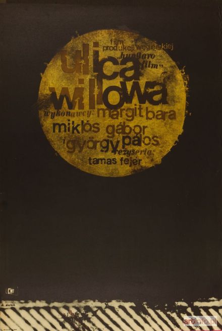 ZELEK Bronisław | Plakat do filmu ULICA WILLOWA, 1964