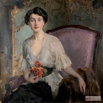 KOSSAK Wojciech | Portret damy, 1913