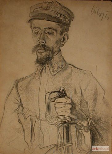 SICHULSKI Kazimierz | Portret Gustawa Daniłowskiego 1915