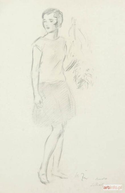 ŻURAWSKI Stanisław | STOJĄCA DZIEWCZYNA