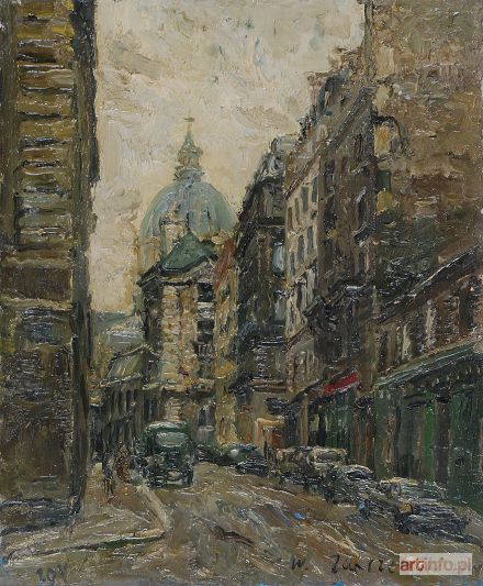 ZAKRZEWSKI Włodzimierz | Paryż - Rue Cujas, 1964