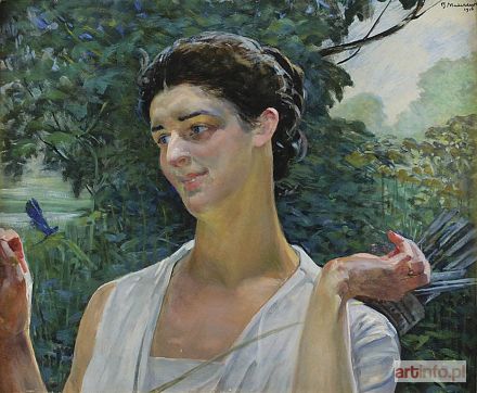 MALCZEWSKI Jacek | Diana. Portret Marii Sozańskiej,