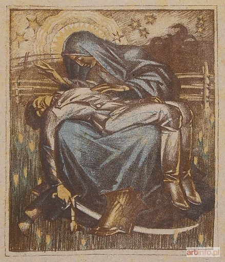 BARTŁOMIEJCZYK Edmund Ludwik | Pójdź Żołnierzyku Boży (Pieta), 1920