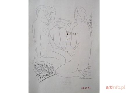 PICASSO Pablo | Tres Mujeres Desnudas A La Ventana, 1933