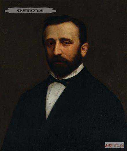 MALARZ nierozpoznany | PORTRET MĘŻCZYZNY, 1874