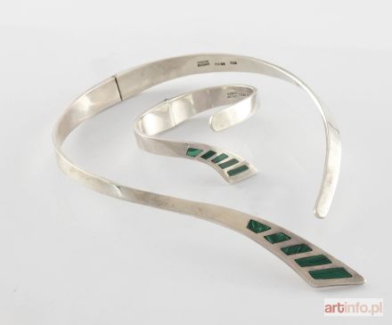 Komplet biżuterii - naszyjnik i bransoleta