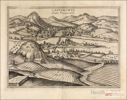 HOUFNAGLIUS Georgius | Panorama Kostajnicy (Chorwacja), 1617