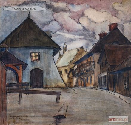 DĄBROWSKI Stanisław | ULICA LUBELSKA W KAZIMIERZU DOLNYM, 1928