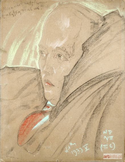 WITKACY - WITKIEWICZ Stanisław Ignacy | Portret pianisty Goreckiego, 2 poł. V 1933 r.