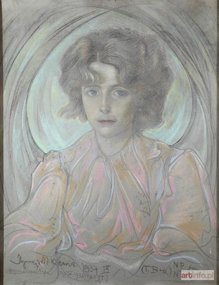 WITKACY - WITKIEWICZ Stanisław Ignacy | PORTRET BRONISŁAWY WŁODARSKIEJ, 1937-1938 r.