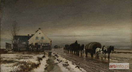 ANDERSEN-LUNDBY Anders | Zaprzęg w zimowym pejzażu