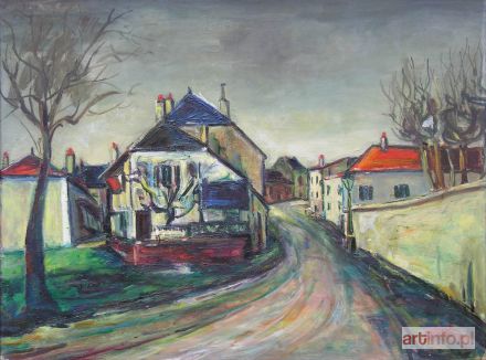 HABER Aron | Rue du village (1933?)