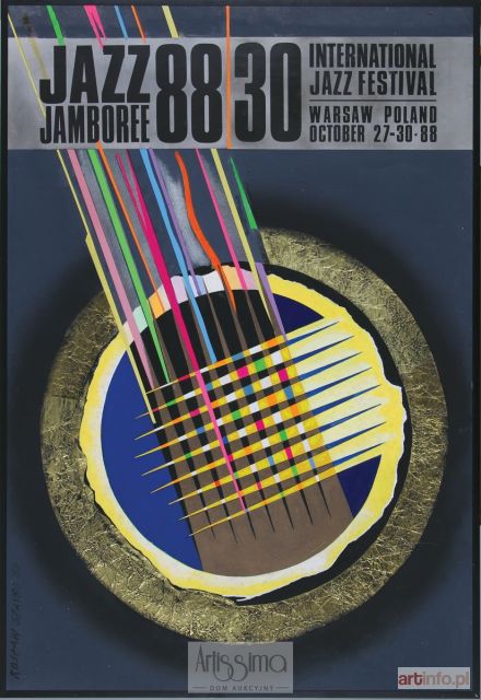 SZAYBO Rosław | Projekt plakatu Jazz Jamboree, 1988