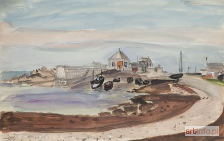 HAYDEN Henryk | Port w małym miasteczku, 1957 r.