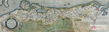 ORTELIUS Abraham | Mapa Pomorza