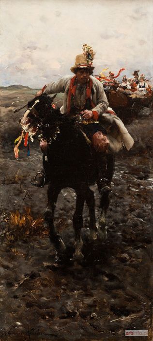 WIERUSZ-KOWALSKI Alfred | DRUŻBA, OK. 1885