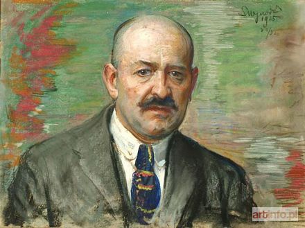 WYCZÓŁKOWSKI Leon | PORTRET MĘŻCZYZNY, 1925