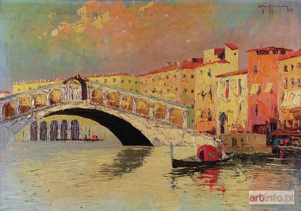 MENDOLY-STEFANOFF Grzegorz | Ponte di Rialto w Wenecji, 1938