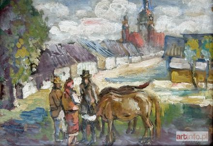 PAUTSCH Fryderyk | Pejzaż z Bolechowa w Galicji