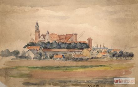 KOSSAK Karol | Wawel, 1923 r.