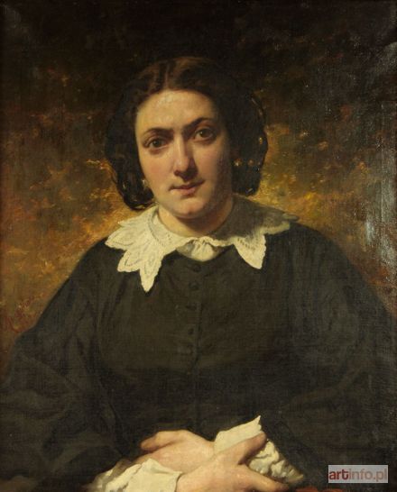 RACZYŃSKI Aleksander | Portret kobiety, 1857