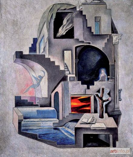 MARTINI Alberto | Kompozycja surrealistyczna, 1929