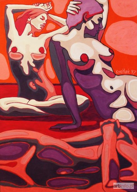 KRĘŻLAK Robert | The Red Women, 2017