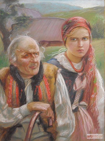 GÓRSKI Stanisław | Montagnard avec sa fille