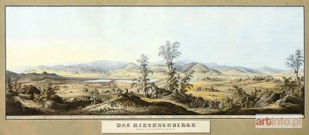 KNIPPEL Ernst Wilhelm | Das Riesengebirge aufgenommen am Wege zwischen Warmbrunn und Merzdorf