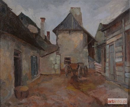 RABINOWICZ Henryk | Podwórze w Kazimierzu (1929)