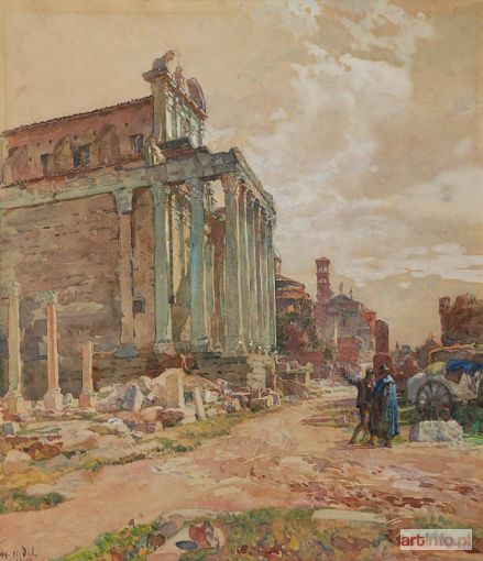 SEYDEL Hans | Forum Romanum - Basilica Aemilia, 1910