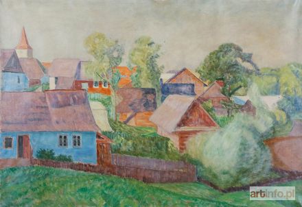 SAMLICKI Marcin | Pejzaż z Lipnicy Murowanej, 1931