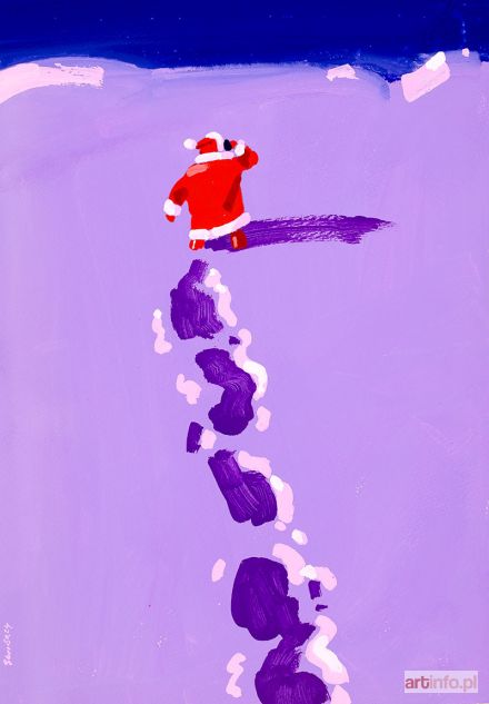 ŚWIERZY Waldemar | Bez tytułu (Mikołaj)