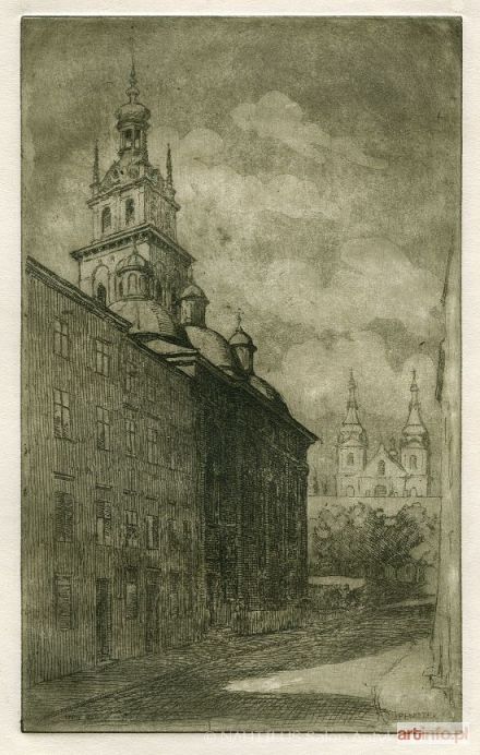 PIENIĄŻEK Józef | Lwów. Cerkiew wołoska, 1934