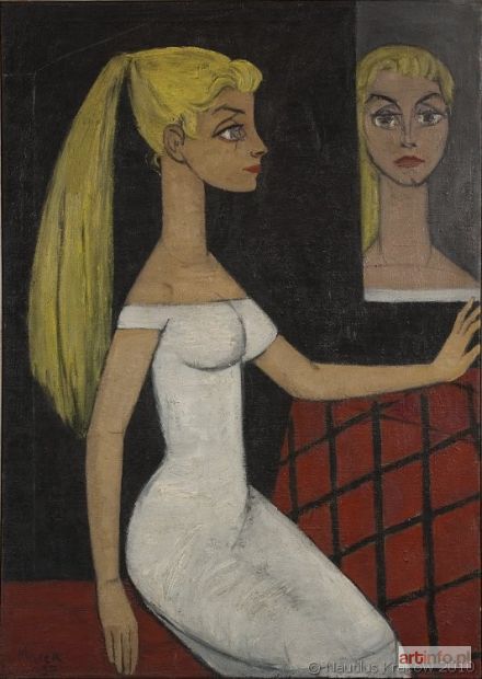 MAREK Józef | Portret malarki Danuty K., 1957