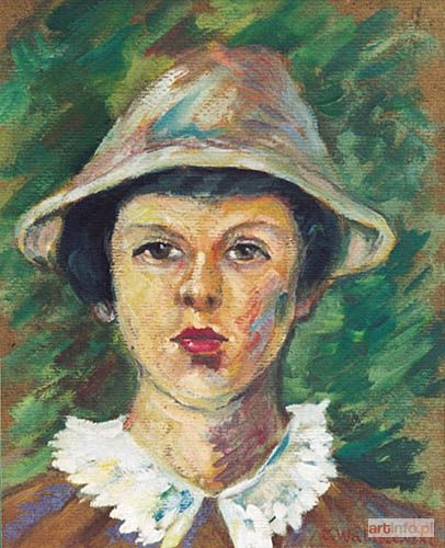 WALISZEWSKI Zygmunt | Portret chłopca, 1934