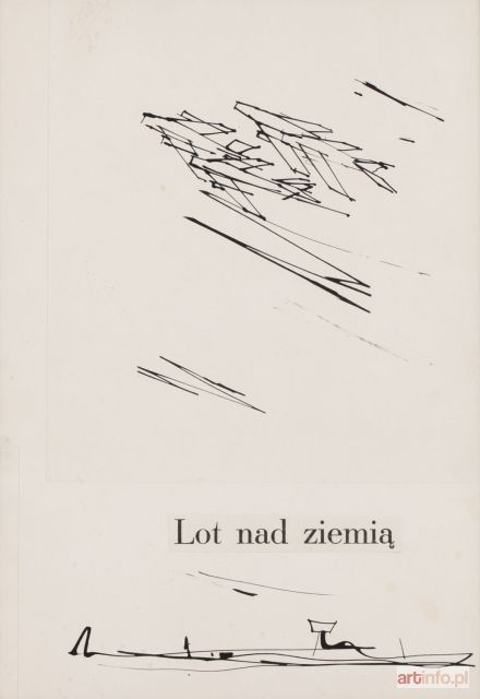 OPAŁKA Roman | Lot nad ziemią, 1957 r.