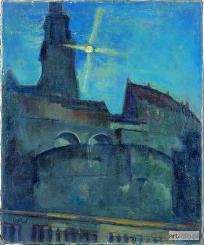 WEISS Wojciech | Widok na Wawel z pracowni artysty, 1915 - 20