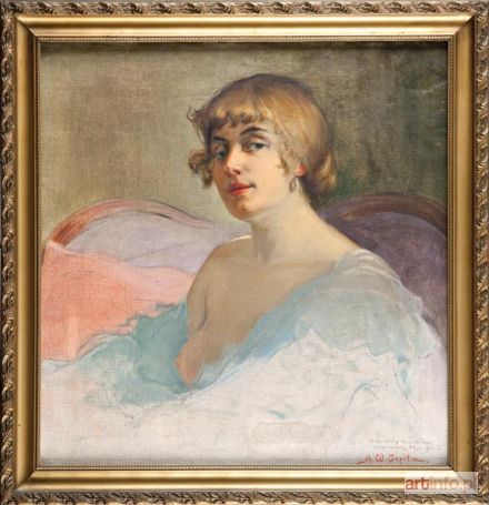 CZEPITA Wiktor Michał | PORTRET EMMY SZUMAŃSKIEJ - MUSZKI, 1923 R.