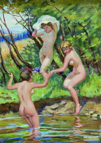 ŻURAWSKI Stanisław | Nimfy w kąpieli