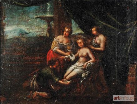 Malarz nieokreślony, XVII w. | Toaleta damy